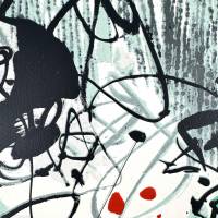 La paix universelle (Lithograph) — Teh-Chun CHU — Detail view