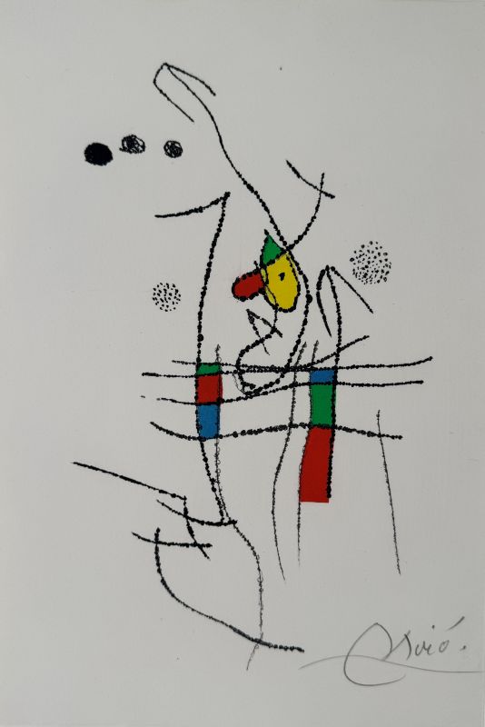 La Spirale (Radierung und Aquatinta) - Joan  MIRO