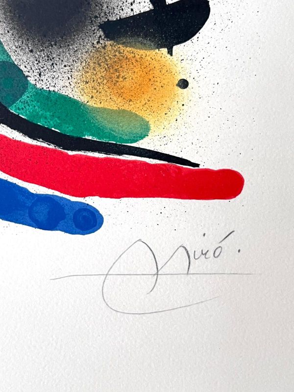 Miro Lithographe I (Lithographie) - Joan  MIRO