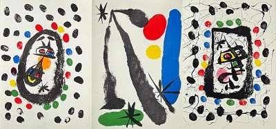 Dibujos y Litografias From Papeles de Son Armadans in the Collection of Juan de Juanes (Litografía) - Joan  MIRO