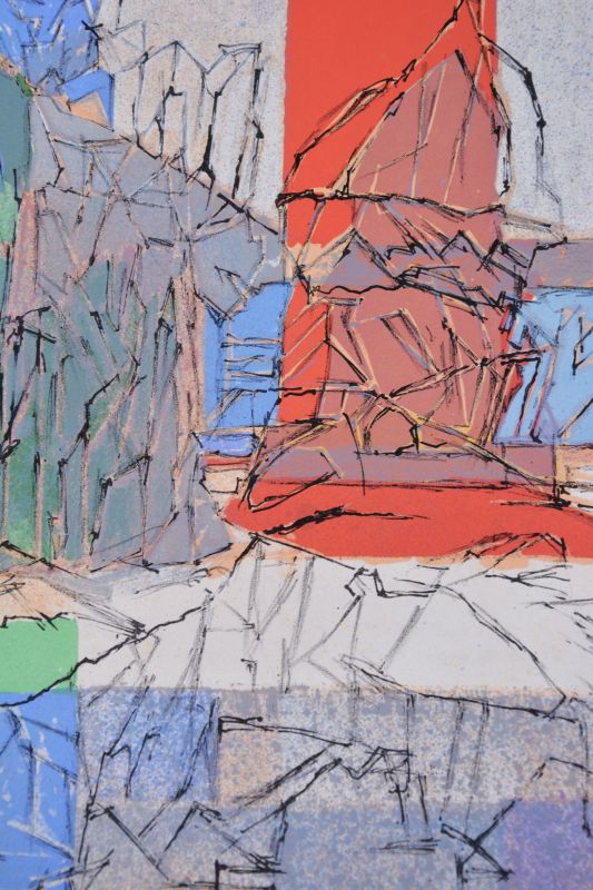 Le pigeonnier normand (Litografía) - Jacques VILLON