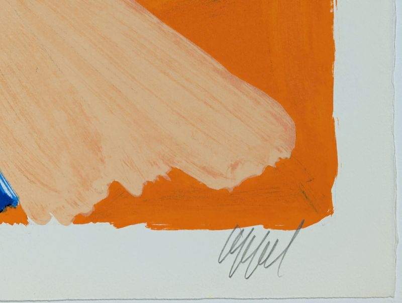 Sunshine Cat (Litografía) - Karel APPEL