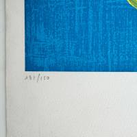Abstract composition II (Lithograph) — Gérard SCHNEIDER — Edition numbering detail