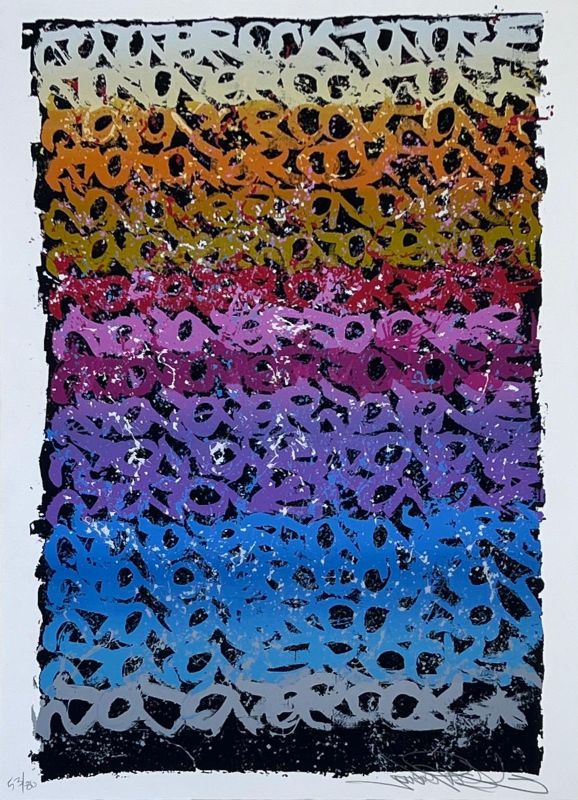 Montpellier (Sérigraphie) -  JonOne