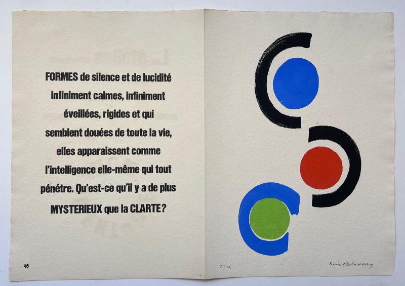Rhythmen-Farben (Schablone) - Sonia DELAUNAY