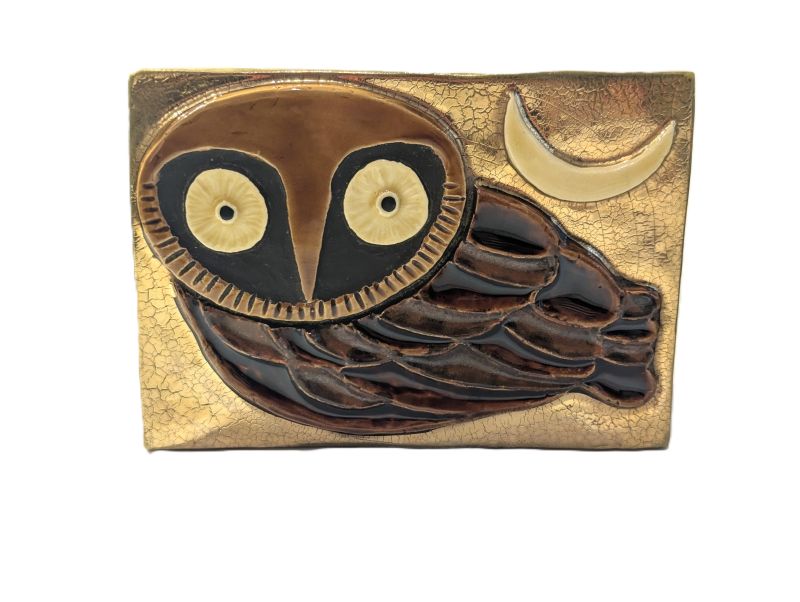 Eulenschachtel (Keramik) - Mithé ESPELT