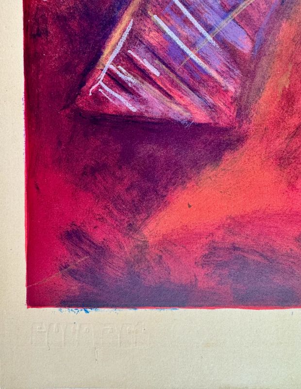 Bonjour Paris (Lithographie) - Marc CHAGALL
