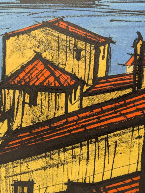 La baie de Saint-Tropez (Lithograph) - Bernard BUFFET