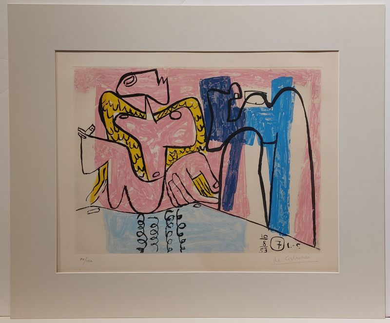 Unité, Planche n°7 (Eau-forte et aquatinte) -  LE CORBUSIER