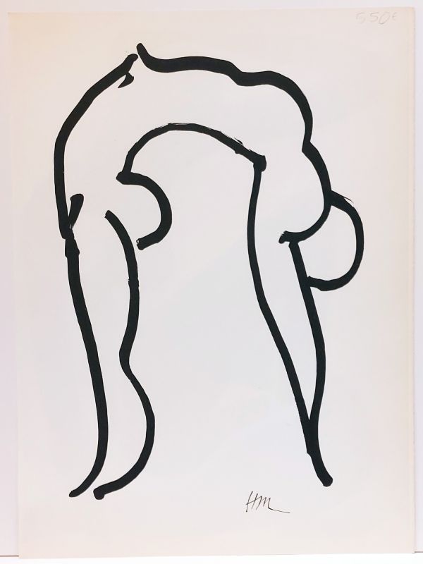 Nu bleu et Acrobate (Lithographie) - Henri  MATISSE