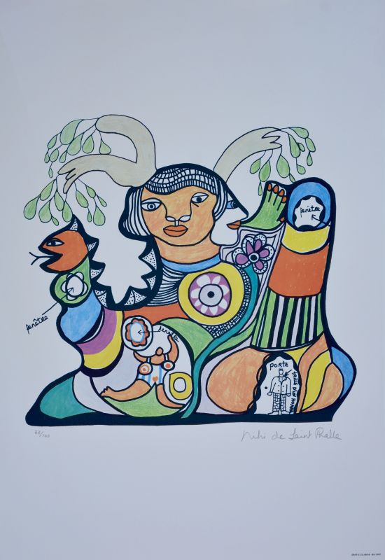 Homenaje a la vida (Offset) - Niki DE SAINT PHALLE