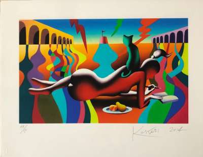 Sans titre (Sérigraphie) - Mark KOSTABI