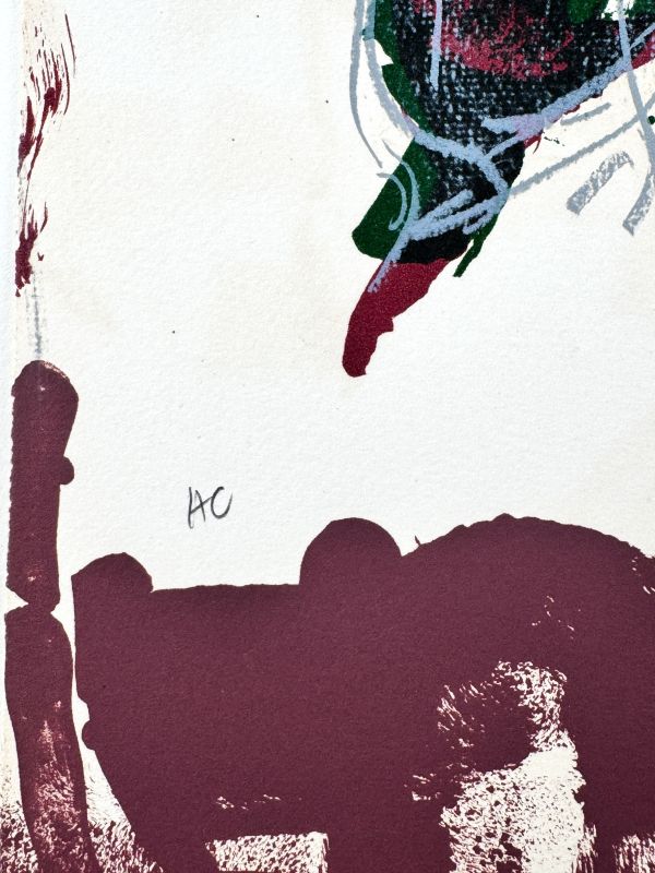 Nachmittag (Farblithographie) - Jean-Paul RIOPELLE