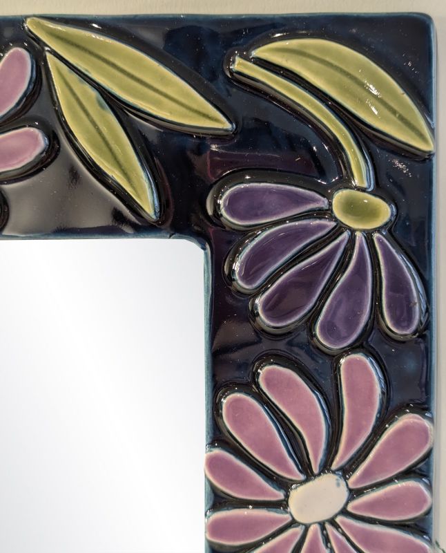 Square mirror (Ceramic) - Mithé ESPELT