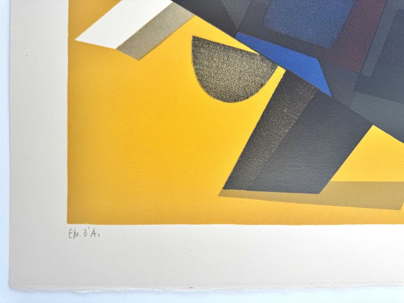 Chambrure (Farblithographie) - Maurice ESTEVE