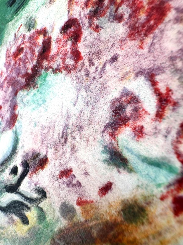 Bouquet illuminant le ciel (Lithograph) — Marc CHAGALL — Detail view