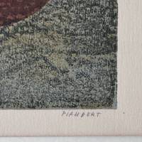 Jean PIAUBERT (1900-2002) // Composition V (Lithograph) — Artistes Divers