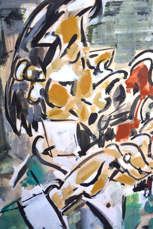 Le Violoniste (Gouache (moderne)) -  GEN PAUL