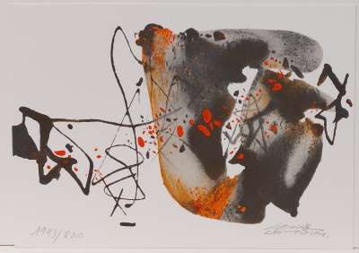Sans titre (Lithographie) - Teh-Chun CHU