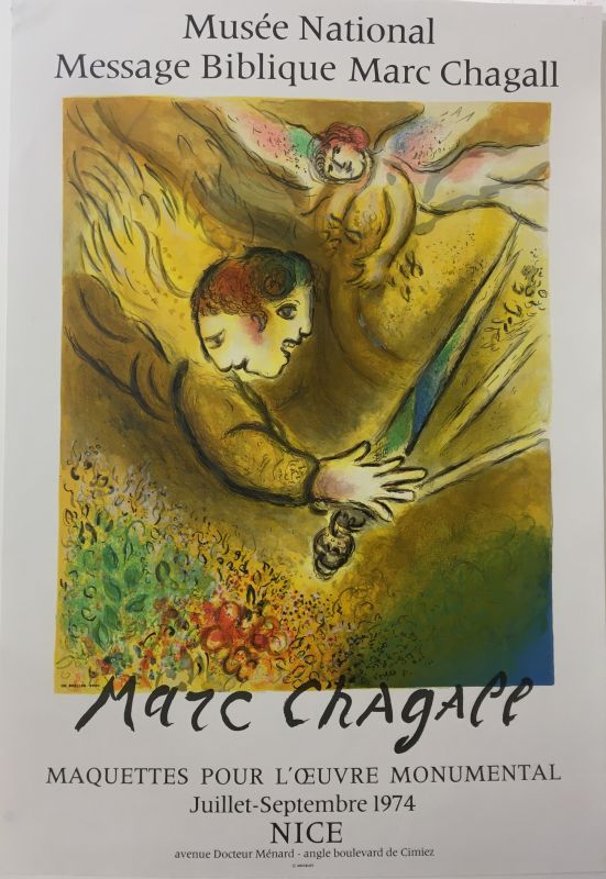Maquette pour l 'oeuvre monumental (Póster) - Marc CHAGALL