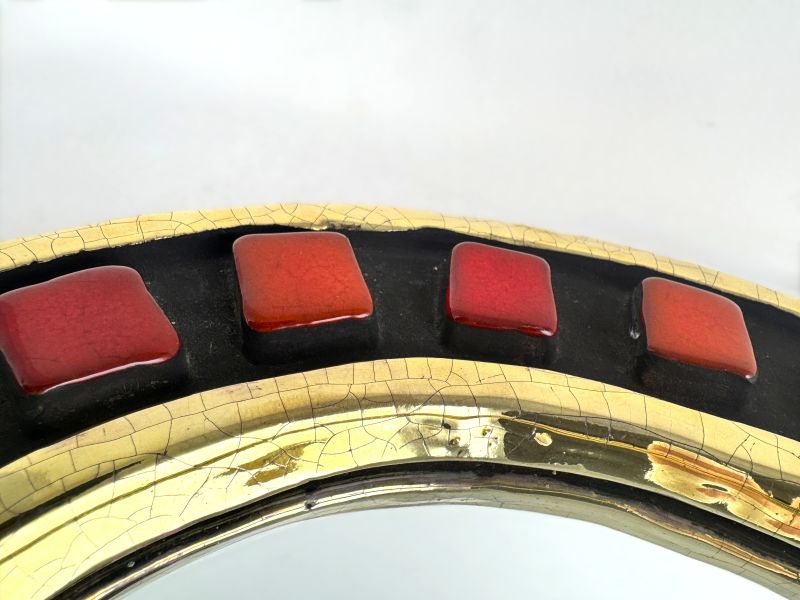 &lsquo;Carousel&rsquo; Mirror (Ceramic) - Mithé ESPELT