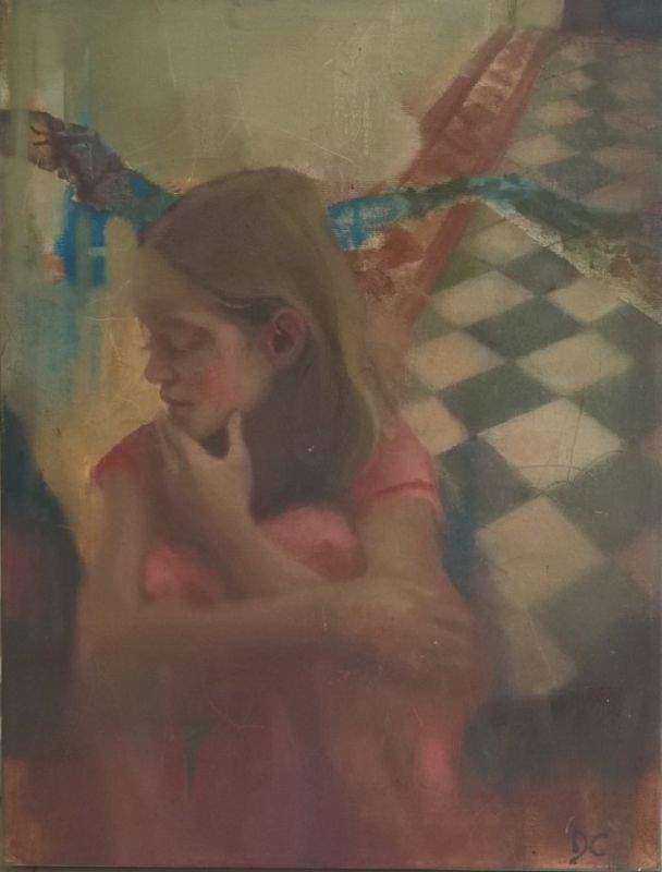 L'autre côté (Oil on canvas (contemporary) ) - Dolores  CAPDEVILA