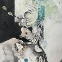 Virgil Nevjestic (1935-2009) // Naissance de l'amour (Radierung und Aquatinta) — Artistes Divers