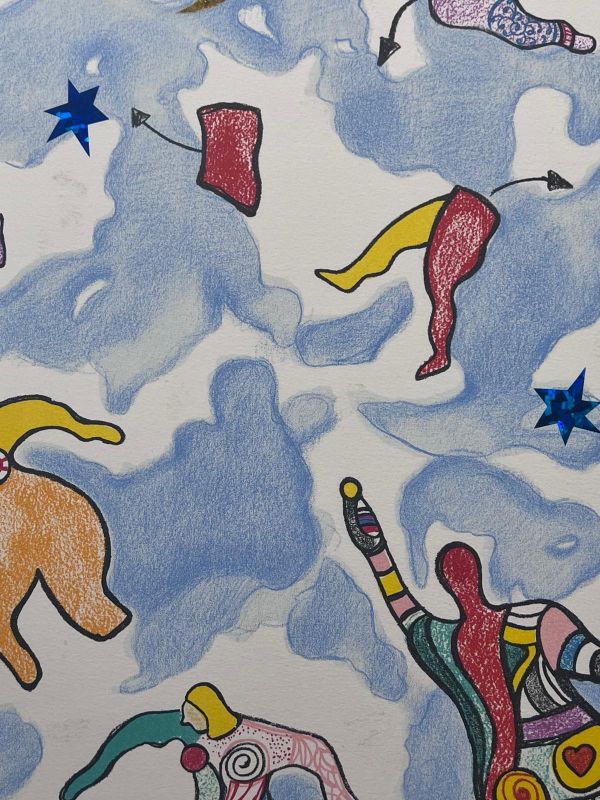 La danse &eacute;clat&eacute;e (Lithographie) - Niki DE SAINT PHALLE