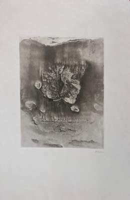 Zwischen zwei Wassern (Stich) - Hans BELLMER