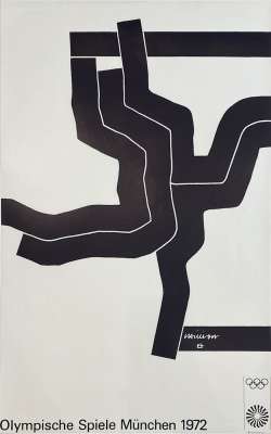 Olympische Spiele München 1972 (Poster) - Eduardo CHILLIDA
