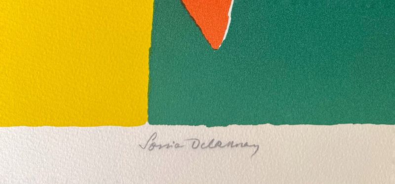 Hélice Rouge (Litografía) - Sonia DELAUNAY