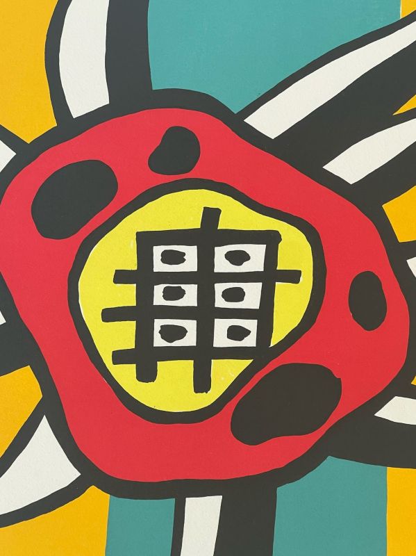 Los Girasoles (Litografía) - Fernand LEGER