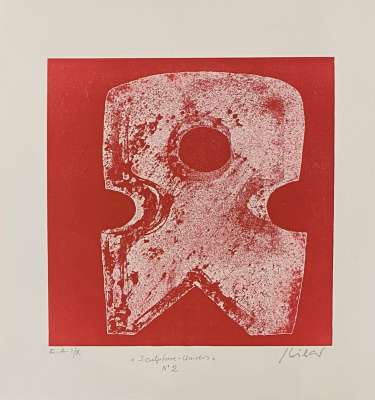 « Sculpture Univers » N°2 (Gravure) - Stéphane KILAR