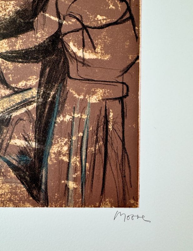 La Visitation (Lithographie) - Henry  MOORE