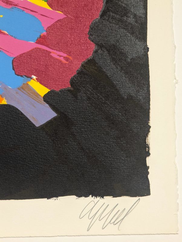 House Cat (Farblithographie) - Karel APPEL