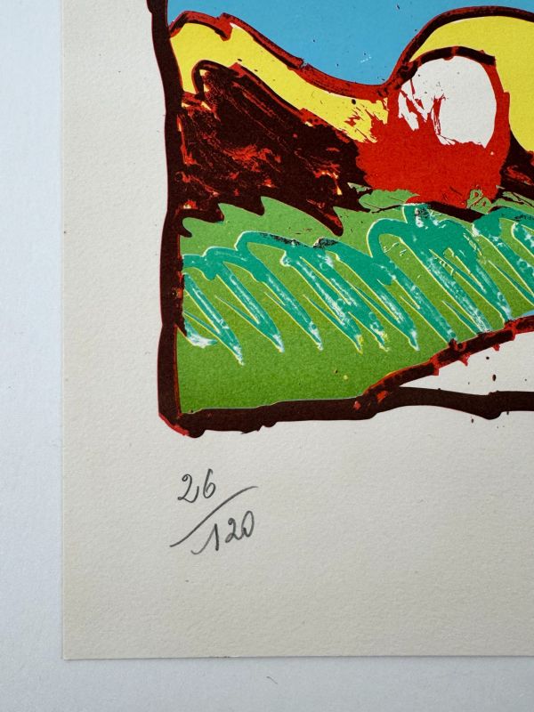 &Agrave; l'imprimerie (Lithograph) - Pierre ALECHINSKY