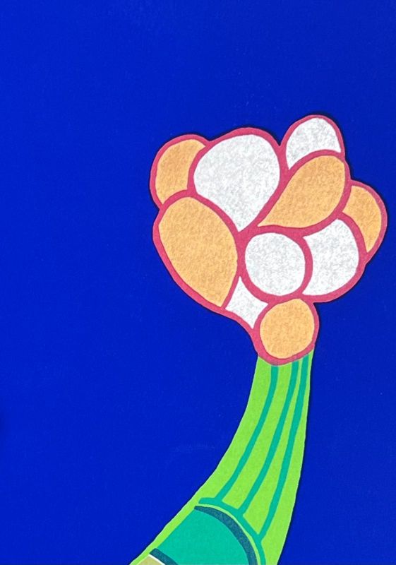 L'oiseau amoureux (Sérigraphie) - Niki DE SAINT PHALLE