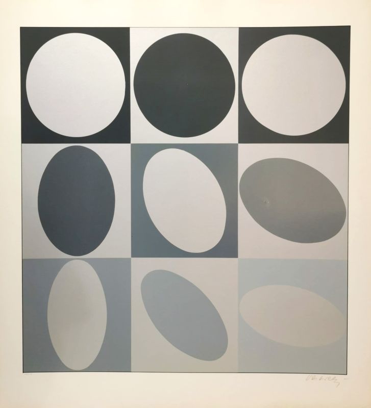 Ezust (Sérigraphie) - Victor  VASARELY