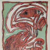 Schismes (Litografía) — Pierre ALECHINSKY — Vista frontal