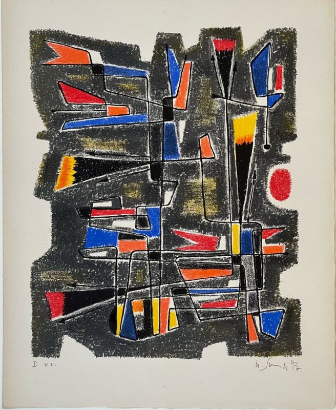 La Patriette de Gonzalve (Lithograph) - Gustave  SINGIER