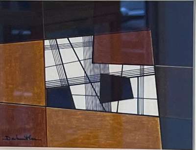 Sans titre (Collage) - Jacqueline DEBUTLER