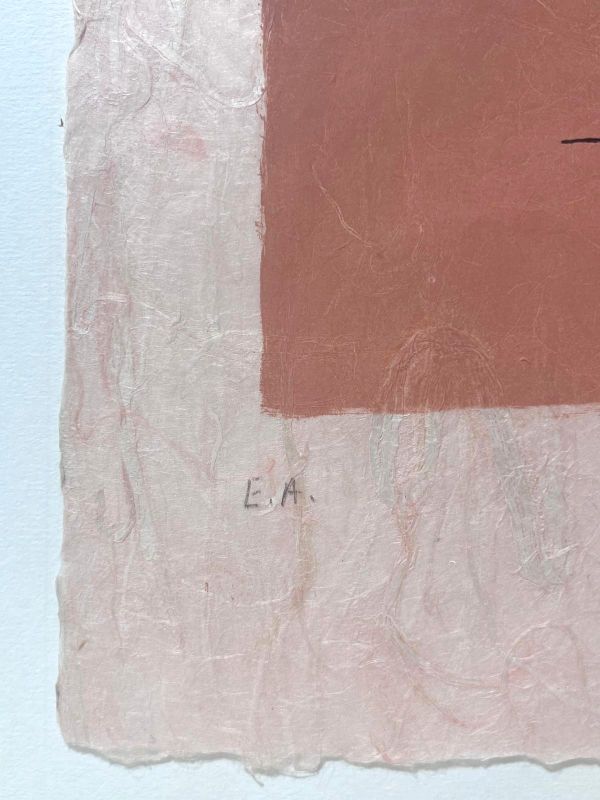 Character on pink background (Lithograph) - Georges BRAQUE