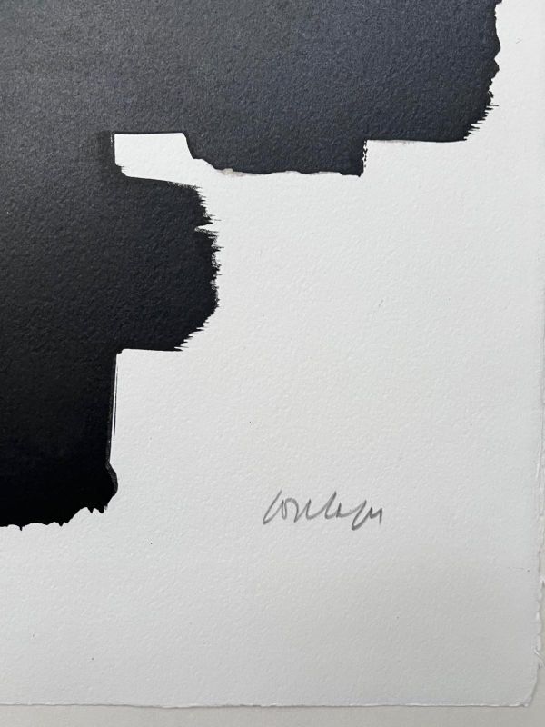 Lithographie n°3 (Litografía) - Pierre  SOULAGES