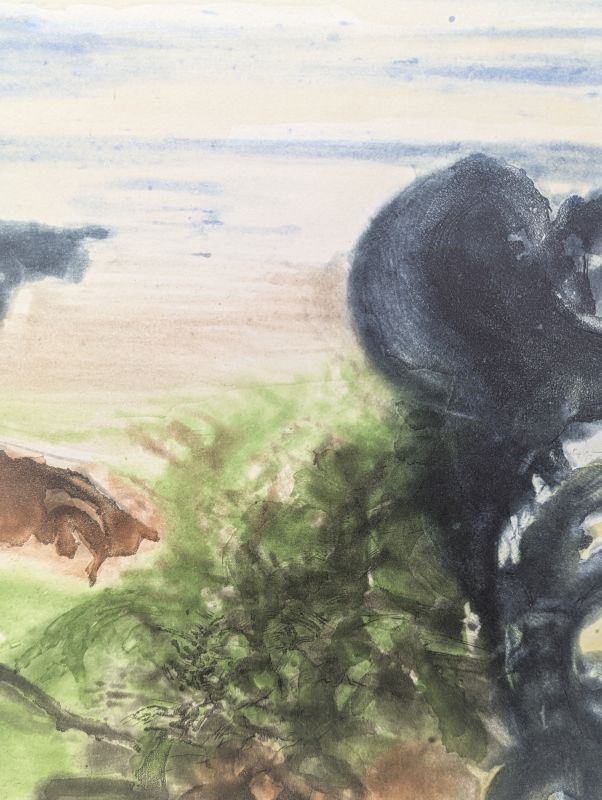 Beauregard (Radierung und Aquatinta) - Wou-ki  ZAO