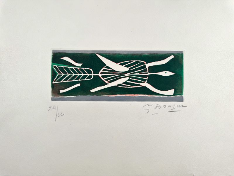 Thalassa I (Radierung) — Georges BRAQUE — Vorderansicht