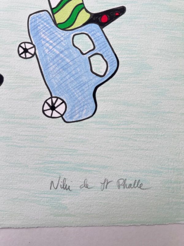 Les Jouets (Lithographie) - Niki DE SAINT PHALLE