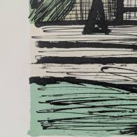 Les Invalides (Litografía) — Bernard BUFFET — Detalle de la numeración