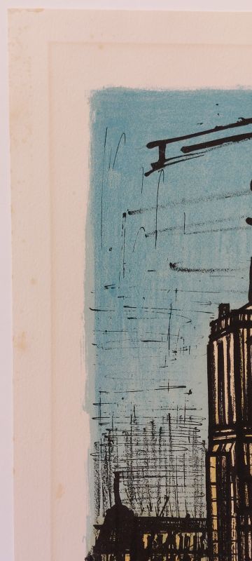 The bishop's garden (Lithograph) - Bernard BUFFET