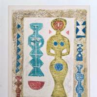 CAMPIGLI Massimo (1895-1971)//L'idole II (Farblithographie) — Artistes Divers