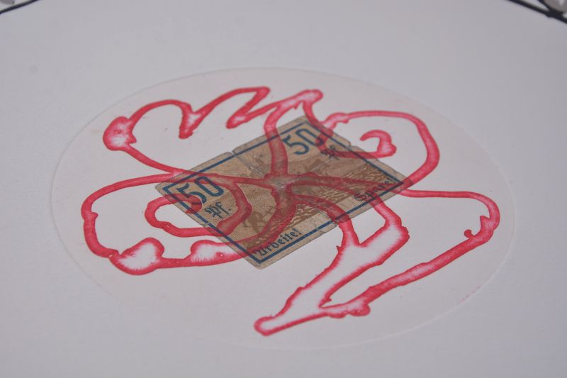 Serpiente II (Litografía) - Pierre ALECHINSKY